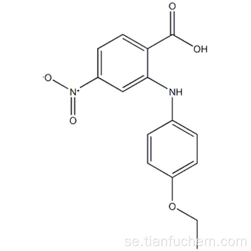 2 - ((4-etoxifenyl) amino) -4-nitrobensoesyra CAS 74859-51-1